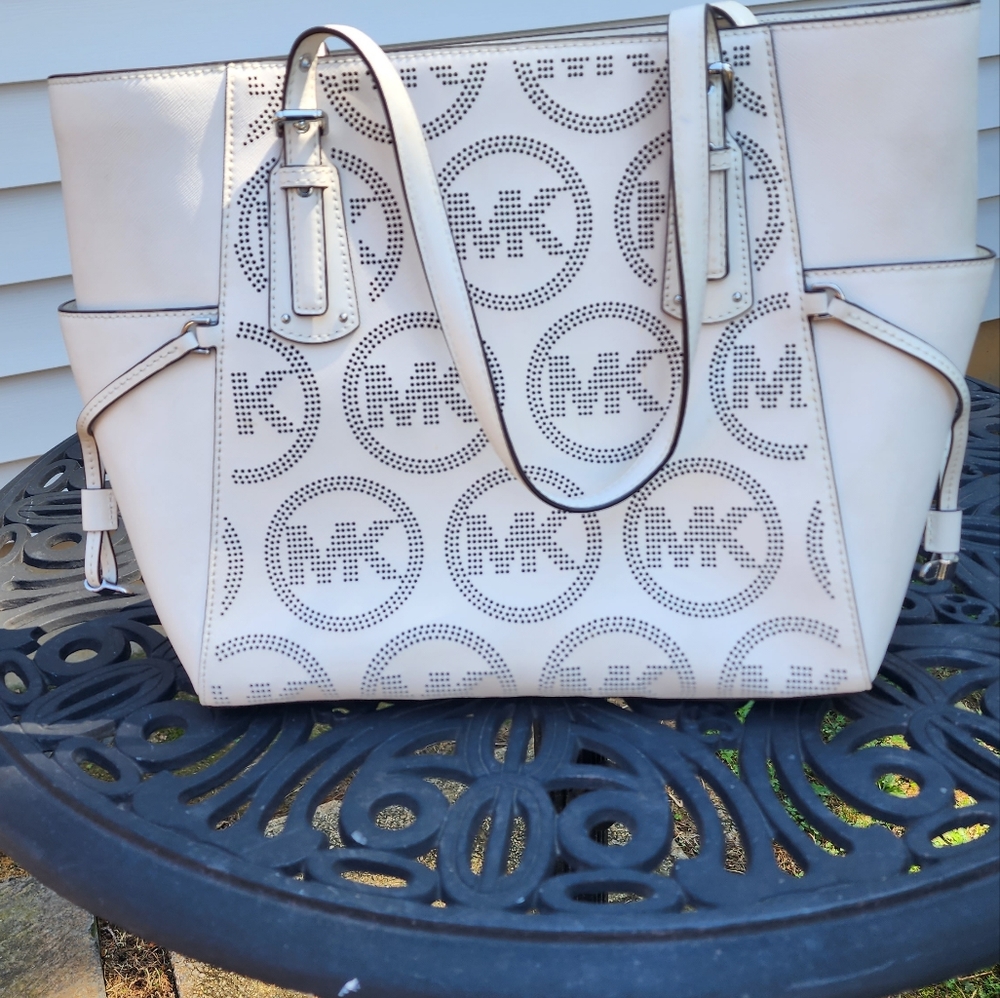 New Michael Kors Voyager Leather Tote Bag